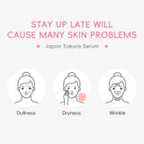 Sakura Face Fluid Essence Serum - Moisturizing Hyaluronic Acid 30ml