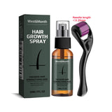 Men's Beard Spray Kit with Micro Roller 0.25mm Moisturizing Essence