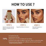 Skin Tint Balm Foundation Stick, Medium Coverage, Portable Makeup