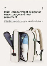 Expandable Travel Backpack for Business and Outdoor Use