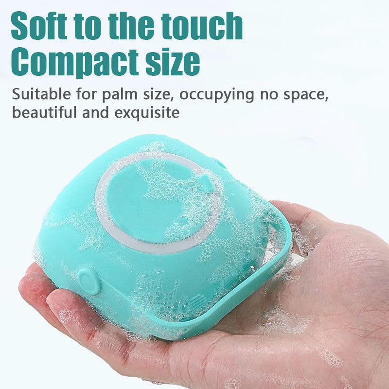 Dog Bathing Brush Silicone Shampoo Dispenser for Dogs and Cats Grooming Tool