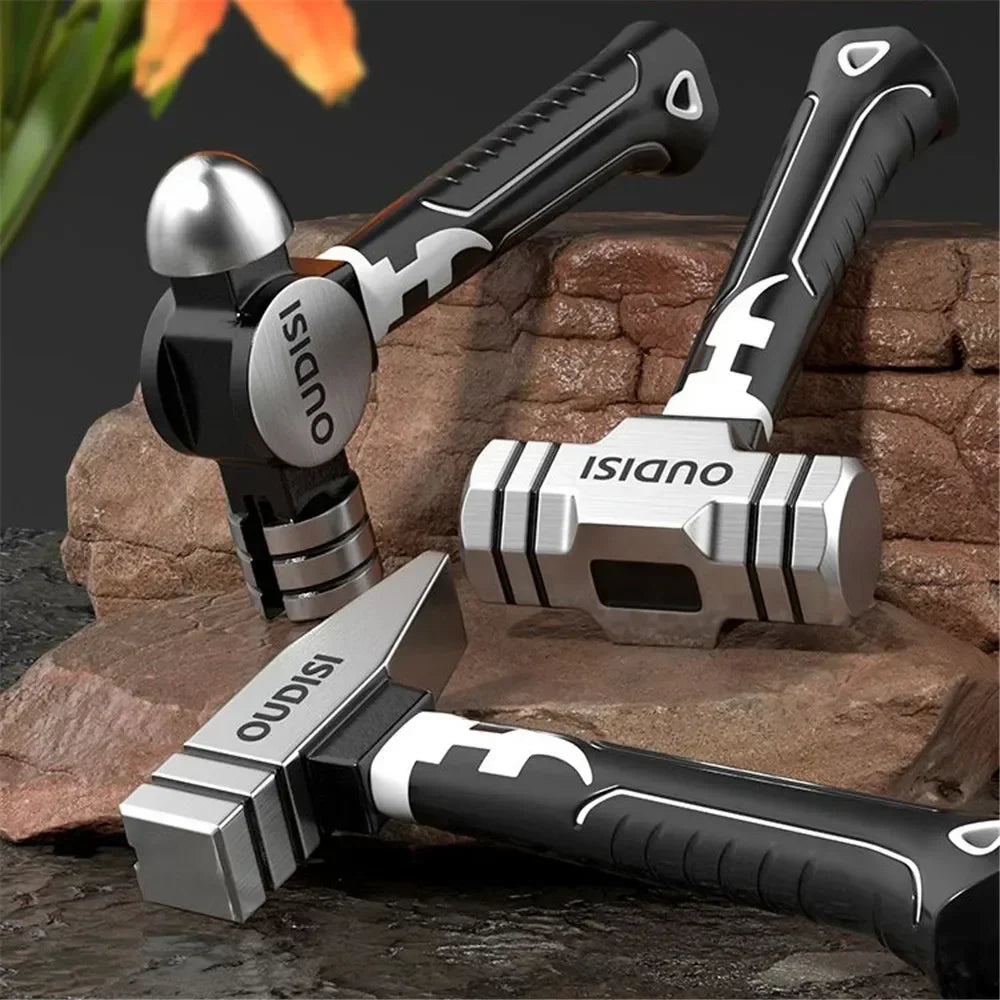Heavy Duty Octagonal Hammer, High Carbon Steel, Magnetic Nail Tool