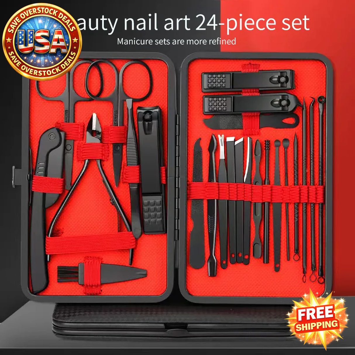 Nail Clipper Set - Convenient Beauty Tools for Manicure & Pedicure
