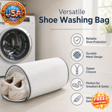 Durable Mesh Shoe Washing Bag with Zipper Closure