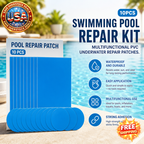 10pcs PVC Underwater Repair Patches for Swimming Pools