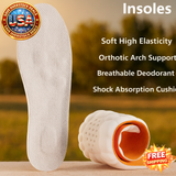 Latex Sport Insoles Orthotic Arch Support Cushion Pads for Shoes