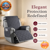 Recliner Cover with Pocket, Anti-Slip Sofa Cushion