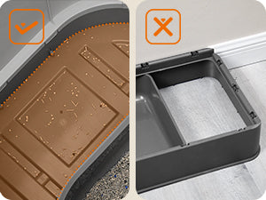 Enclosed Cat Litter Box with Lid and Slide-Out Tray - XL