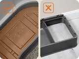 Enclosed Cat Litter Box with Lid and Slide-Out Tray - XL