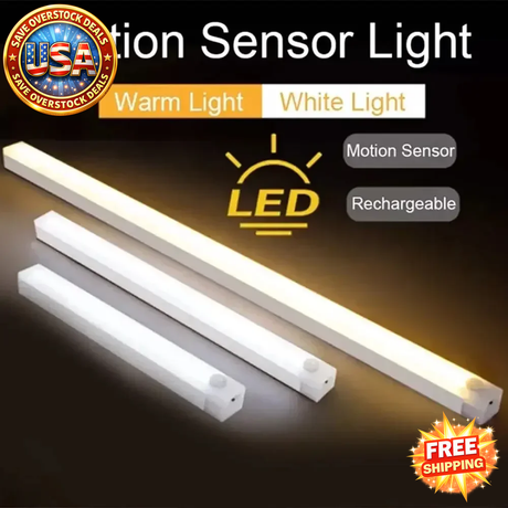 Dimmable LED Strip Light with Motion Sensor for Home Decor