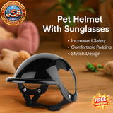 Pet Helmet Dog Cat Bicycle Motorcycle Safety Hat for Travel Protection