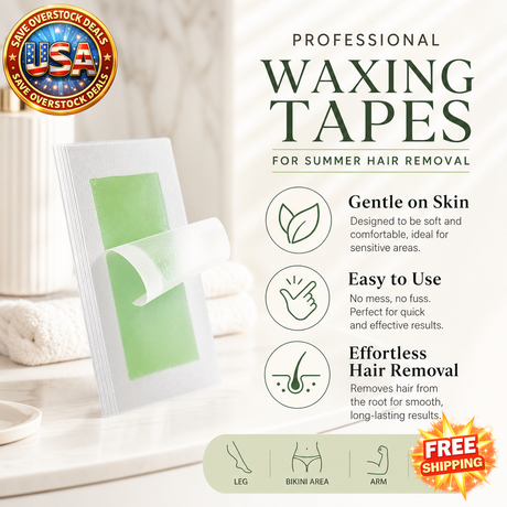 Professional Waxing Tapes for Hair Removal - 6/20 Sticks
