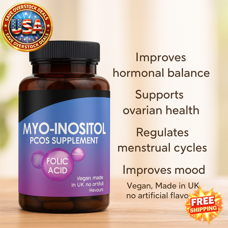 Myo-Inositol Supplement for Hormonal Balance & Ovarian Health