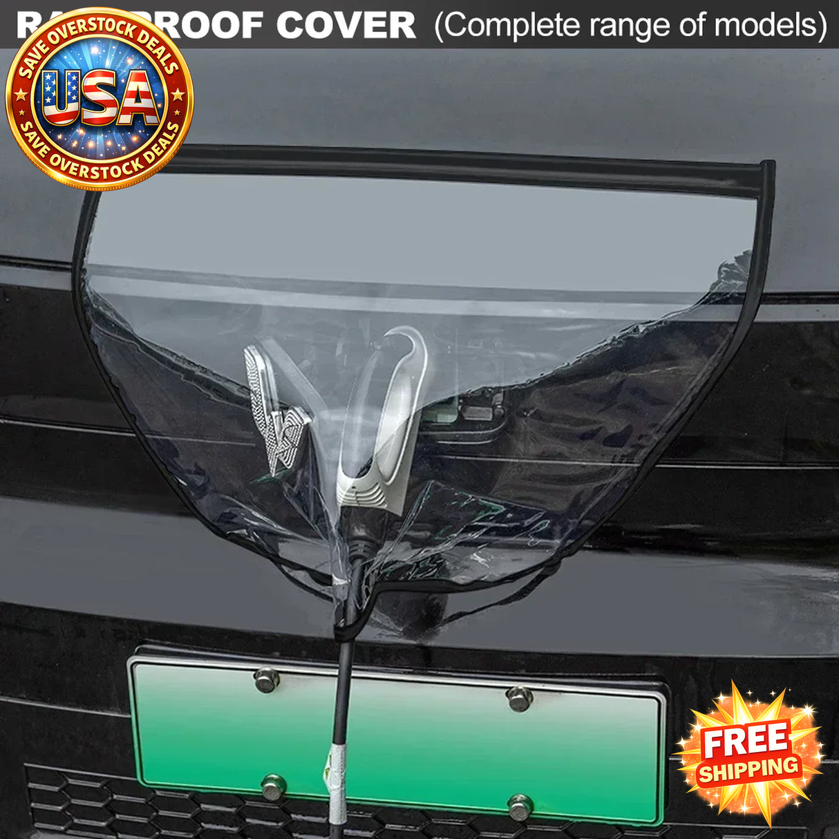 Outdoor Electric Car Charging Waterproof Cover for Snow & Rain Protection