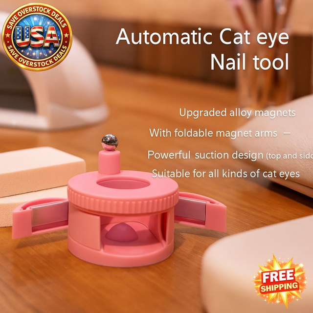 Automatic Cat Eye Nail Tool with Powerful Magnet