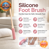 Silicone Toe Cleaning Brush for Diabetic Foot Care