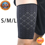 Thigh Compression Sleeve for Hamstring Support - Non-Slip Leg Sleeve
