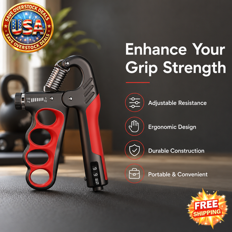 Adjustable Grip Strengthener for Muscle Recovery - 5-150kg