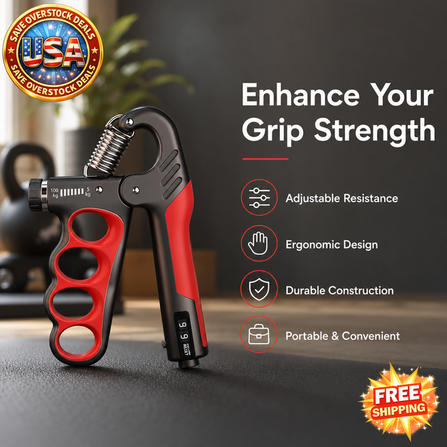 Adjustable Grip Strengthener for Muscle Recovery - 5-150kg