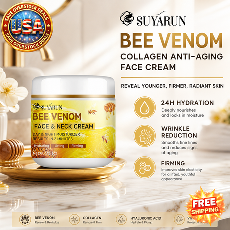 Bee Venom Collagen Anti-Aging Face Cream | 24H Hydration
