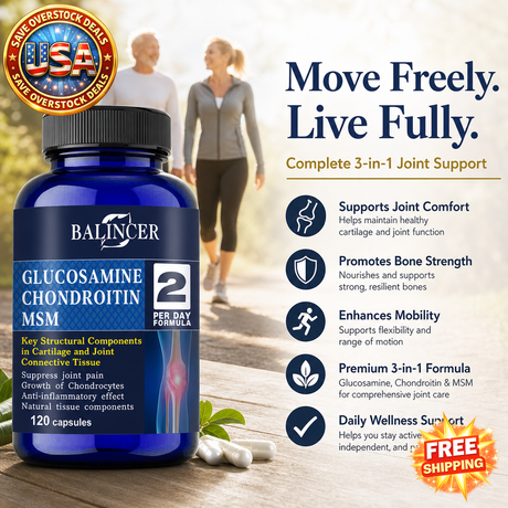 Glucosamine & Chondroitin & MSM - Joint Health Support