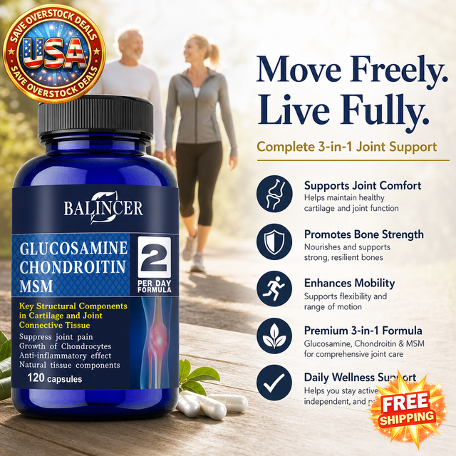 Glucosamine & Chondroitin & MSM - Joint Health Support
