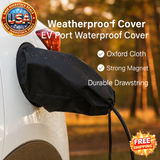 Weatherproof EV Port Cover Waterproof Magnetic Adsorption for Electric Cars