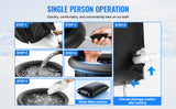 Portable Ice Bath Tub for Cold Water Therapy, Inflatable Plunge Pool