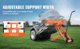 Lawn Mower Lift with Hydraulic Jack, 500/880 Lbs Adjustable Movable Lifter