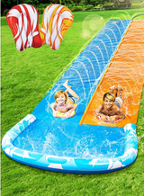 Extra-Large Backyard Slip and Water Slide for Kids and Adults